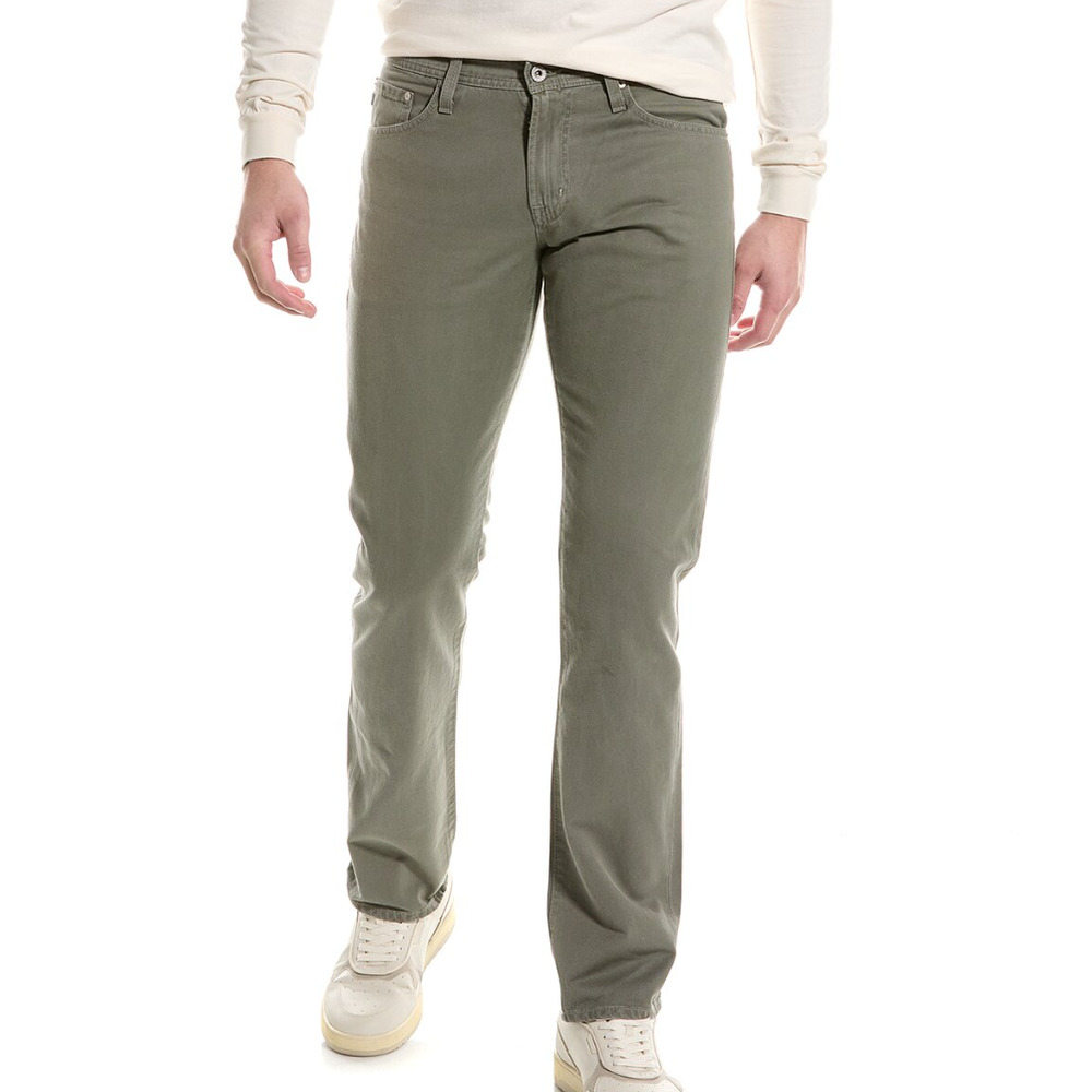 Adriano Goldschmied The Graduate Tailored Leg Pants Cypress Green Size 38 x 34